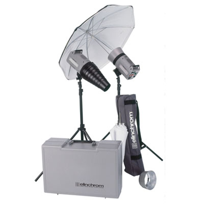 Unbranded Elinchrom Style 300S/300S 2 Head Kit