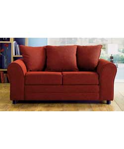 Unbranded Ellie Chenille Sofa - Ruby