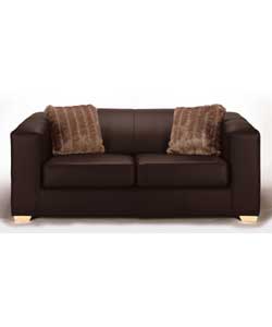 Ellie Regular Chocolate Sofa