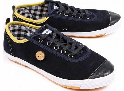Suede leather Color: Navy blue - other color: Grey Casual and trendy spirit Round toe, laces closing system, rubber soles, checkered cotton lining, removable interior comfy soles, yellow coatings, coconut button sewed on the shoe side Unisex model