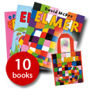 Unbranded Elmer Picture Book Collection - 10 Books in a Bag