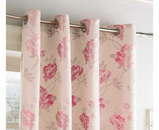 Unbranded Eloise Eyelet Lined Curtains