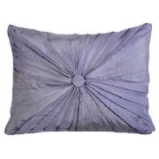 Unbranded Elspeth Gibson Faux Silk Pleat Cushion, Purple