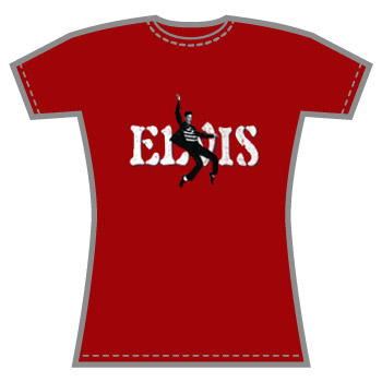 Elvis Presley - Red T-Shirt