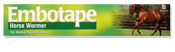 Unbranded Embotape Horse Wormer
