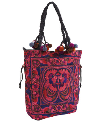 Unbranded Embroidered Bird Bag