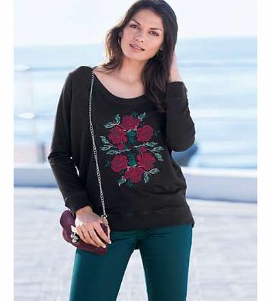 Unbranded Embroidered Sweatshirt