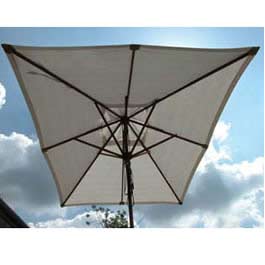 Emerald 3 x 2m (48mm) rectangular Parasol