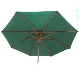 Emerald 3m dia Parasol