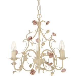 Emily Rose 3 Light Chandelier