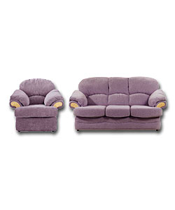 Emma 3 Piece Suite Lilac