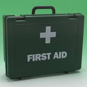 Unbranded Empty Green First Aid Box