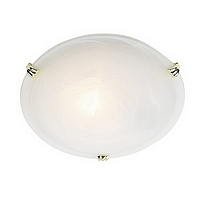 Unbranded EN906 30 WH - Glass Ceiling Flush Light