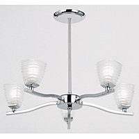Unbranded EN91015FL - Polished Chrome Ceiling Light