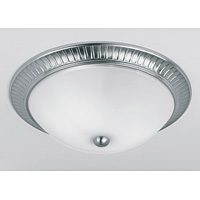 Unbranded EN91122 - Small Satin Nickel Ceiling Flush Light