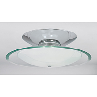 Unbranded EN91127 - Polished Chrome Semi Flush Light