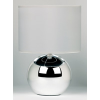Unbranded EN91136 - Silver Ceramic Table Lamp