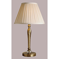 Unbranded EN91283/CARLA 14 - Antique Brass Table Lamp
