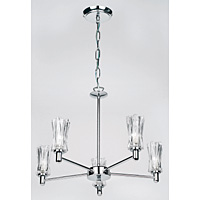 Unbranded EN91375 - 5 Light Polished Chrome Hanging Light