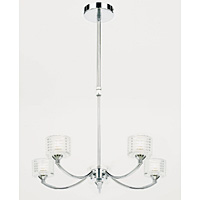 Unbranded EN91415 - 5 Light Polished Chrome Ceiling Light