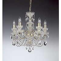 Unbranded EN920 5BP - 5 Light Polished Brass Chandelier