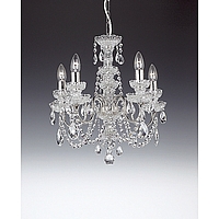 Unbranded EN920 5CH - 5 Light Chrome Chandelier