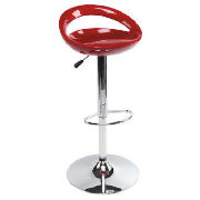 Unbranded Enco Barstool, Metallic Red