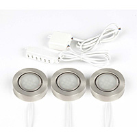 Unbranded ENEL 10015 SC - Satin Chrome Under Cabinet Downlight Kit