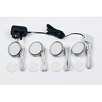 Unbranded ENEL 10031 - Polished Chrome Under Cabinet Downlight Kit