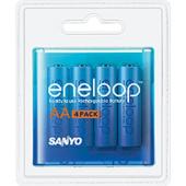 Eneloop 4 x AA Rechargable Batteries