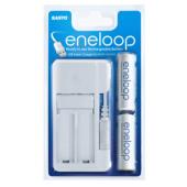 Eneloop USB Travel Charger With 2xAA