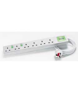 Child resistant sockets.6 way trailing extension socket. 1st Featured on BBC TVs Dragons Den - All s