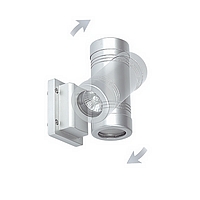 Unbranded ENGD 710 - Matt Chrome Outdoor Wall Light