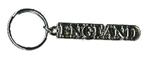 Metal keyring England inscription