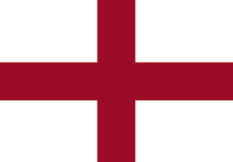 English Flag Keyring