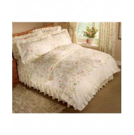 English Garden Pillowcase Classic design from Dorma featuring a mix of delicate country flowers in s