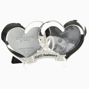 Unbranded Entwined Heart Happy 30th Anniversary Photo Frame