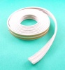 Long life EPDM rubber strip E section draught excluder. Suitable for door surrounds and hinged windo
