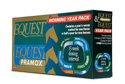 A year pack of Equest and Equest Pramox (2 of each)