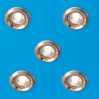 Equinox Tilting Contrast 50W Halo 5 Pack Chrome Plated