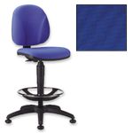 Ergonomic Draughtsmans Chair - Blue