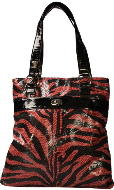 Unbranded Erin zebra print shopper bag