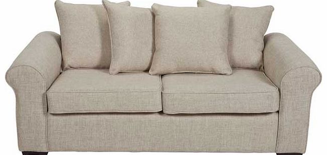 Unbranded Erinne Pillowback Sofa Bed - Linen