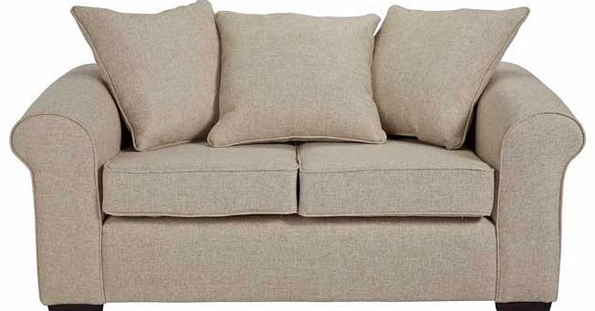 The Erinne range has foam-filled removable seat cushions and fibre-filled reversible back cushions. It has front solid wooden feet and is upholstered in a modern tweed effect fabric. Part of the Erinne collection Hardwood frame. Fabric upholstery. Si