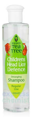 Unbranded Escenti Tea Tree Shampoo Childrens Head Lice