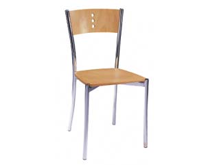 Unbranded Espresso caf?/bistro chair