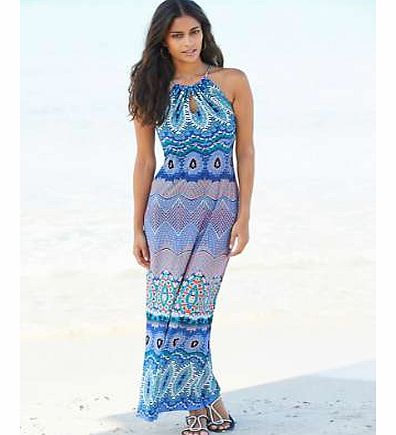 Unbranded Ethnic Print Beach-to-Bar Dress