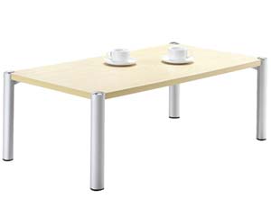 Unbranded Euler rectangular table