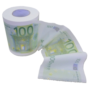 Unbranded Euro Money Toilet Paper