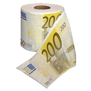 Unbranded Euro Novelty Toilet Paper